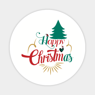 happy christmas christmas  funny shirt Magnet